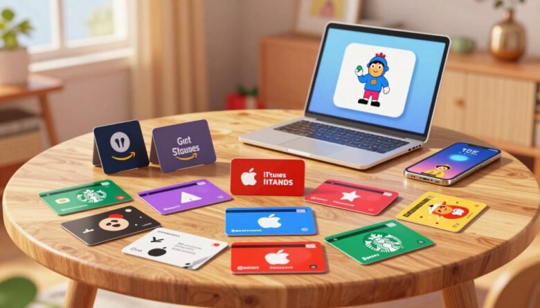 digital gift cards best options